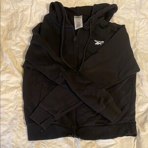 Reebok Black Full-Zip Hoodie